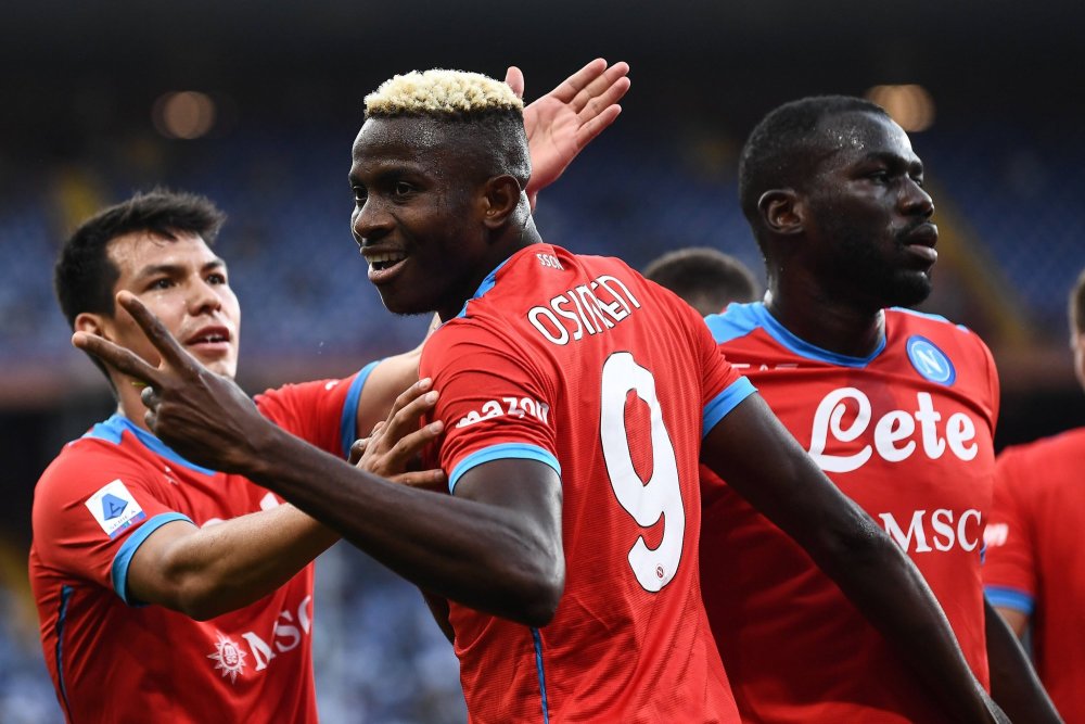  那不勒斯火力全开六球横扫恩波利，奥斯梅恩独造四球